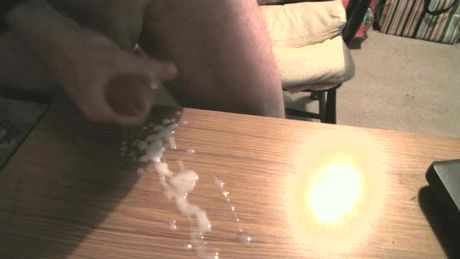 Me shooting a big load