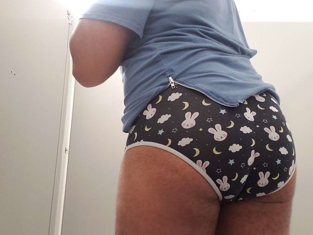 Wanted to show off my cute undies at work hehe...