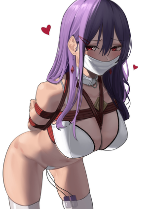 Tied up Babe Loving the Bondage