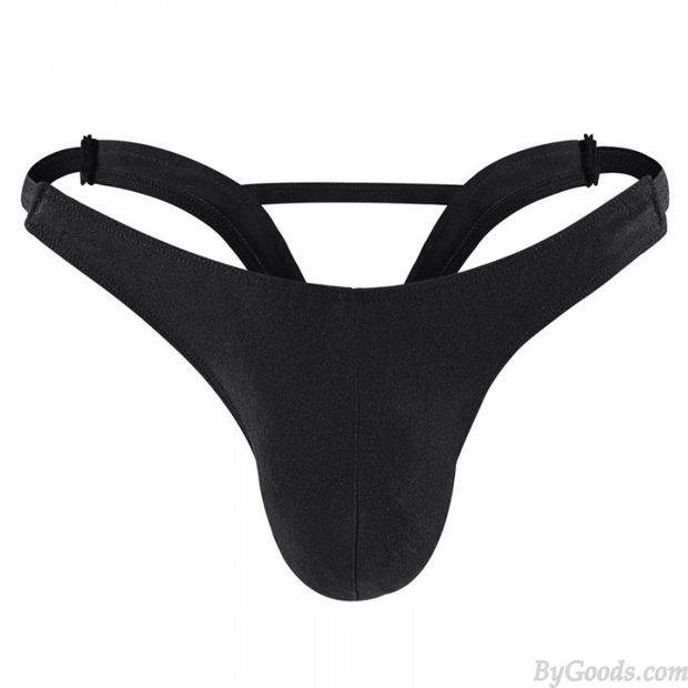 Sexy Escarpado Color puro tanga tanga Bragas Bikini Calzoncillos de hombre Lencería T-back Troncos sin costuras Ropa interior Bragas