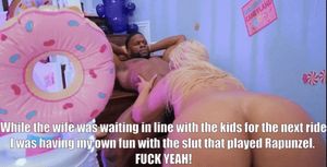 Hot Black Husband Cheats on Wife at the Amusement Park - Part 4