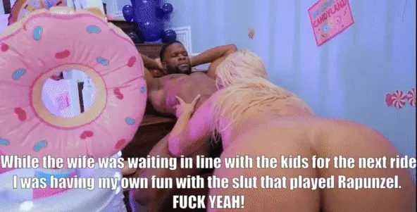 Hot Black Husband Cheats on Wife at the Amusement Park - Part 4