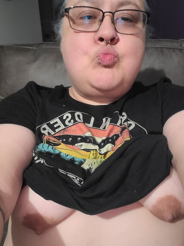 Self shot tits