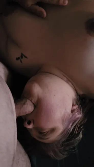 Stuffing that cock in your mouth