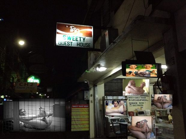 bangkok kao san  by night