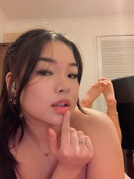 sexy asian teen ready for a foot rub
