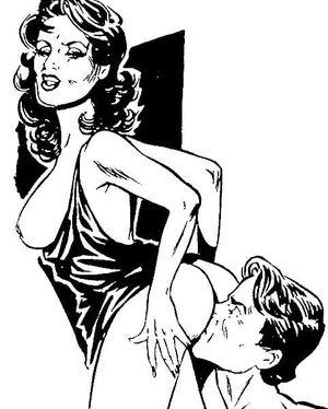 She is compelled to spread herself. For deeper access.