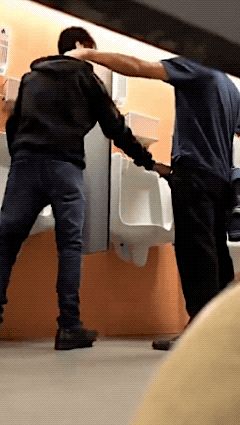 Sucking a dick in The Men's Room