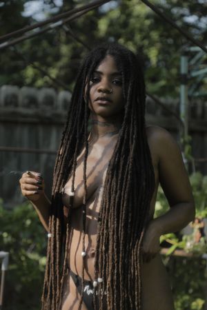 Natt Nyah and her Beautiful Locs