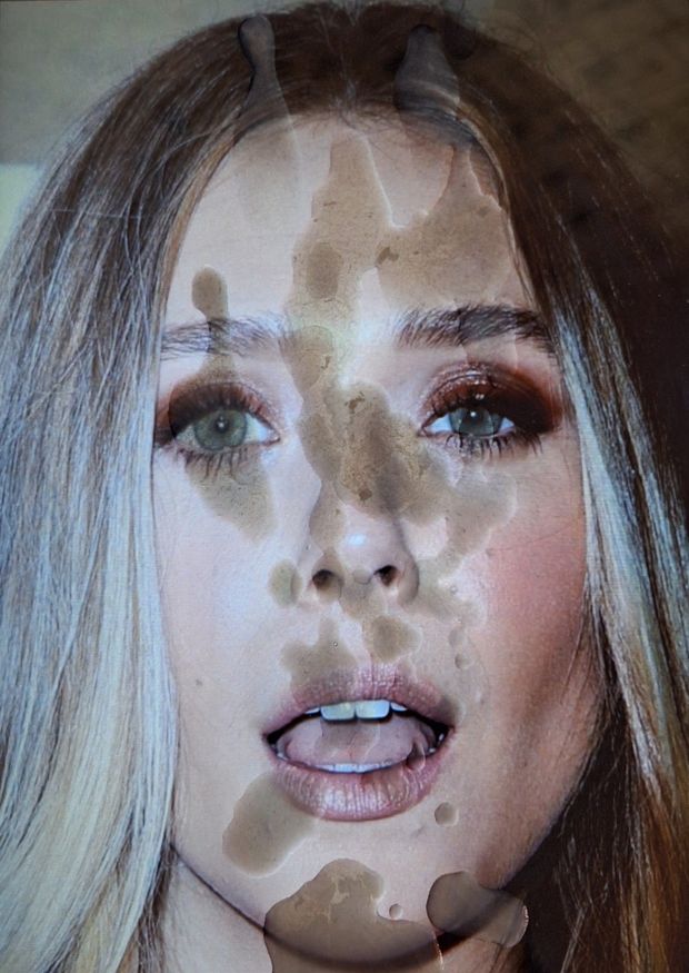 Elizabeth olsen cumtribute