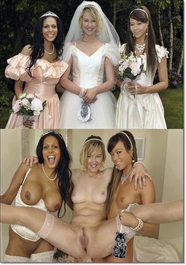 Bride wants you to fuck her AND her bridesmaids