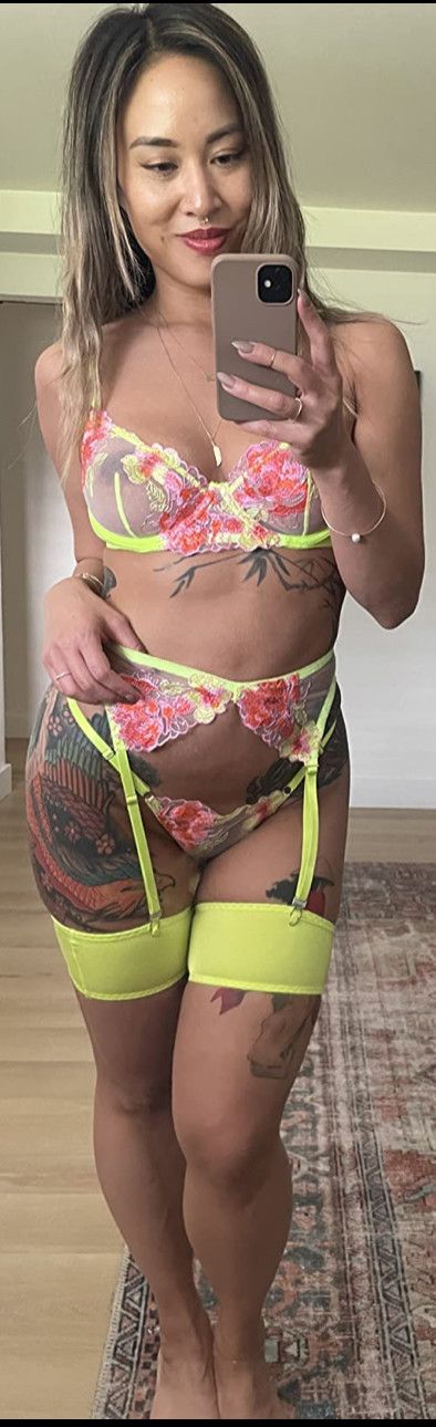 Tatted Asian wife