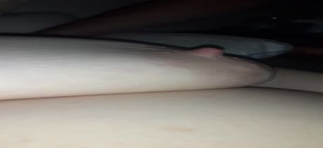 Roommate and Bf play with my boobs.