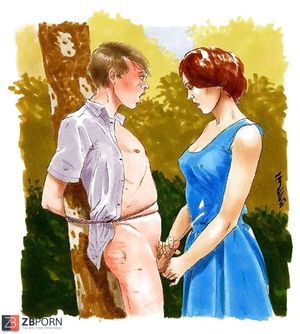 He can't resist his neighbor's wife's persuasive routine of pain and pleasure.