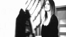 Charley Webb Emmerdale business suit black and white 3 gif!