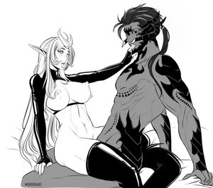 Pleasing an Au’Ra by Darkra