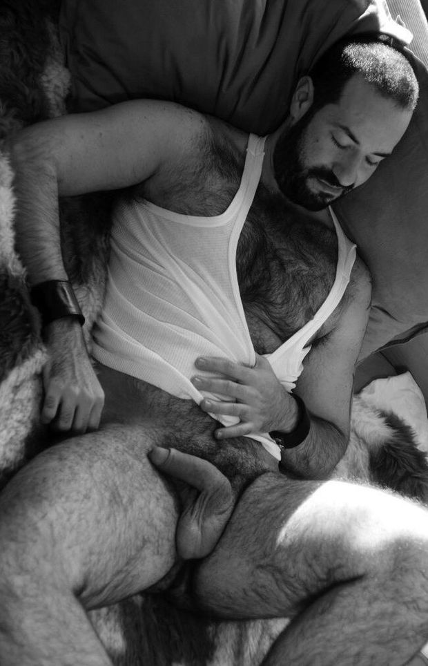 Offensively Hairy Muscly Men