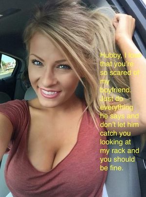 Boyfriend owns wife, no looking