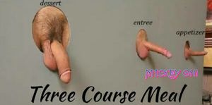 My favorite kind of a dinner date!