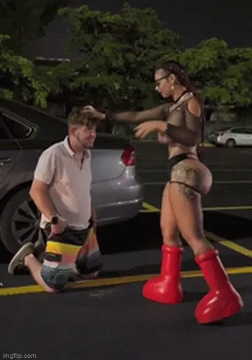 Bubble butt ballbuster