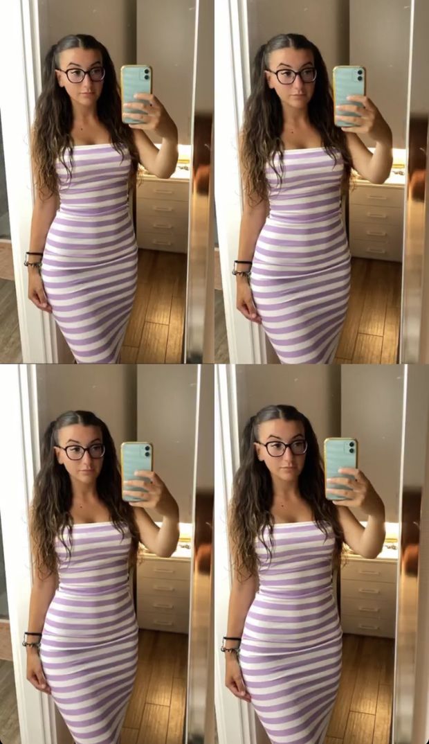 sexy teen in tight dress 2