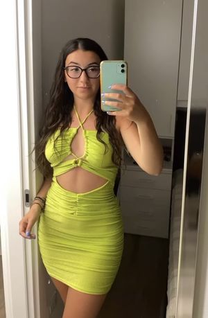 sexy teen in tight dress 4