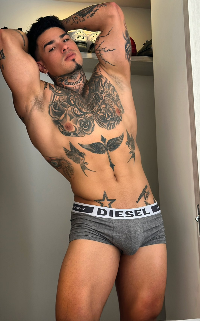Hot guy in undies
