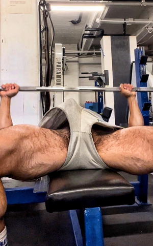 Tent erecting at the gym