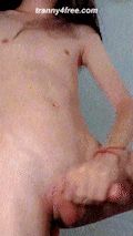 jerking femboy