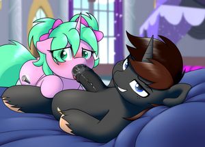 MagicalMysticVA Pony Gives A Fan A Blowjob (My Little Pony(MLP) Porn Art)