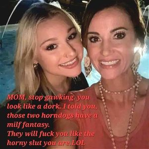 Daughter finds slut mom two horny guys to fuck