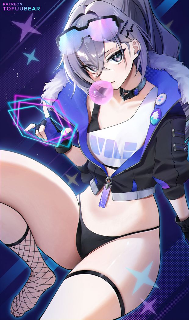 Silver Wolf by tofuubear