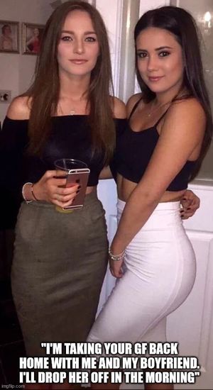 She's been dreaming of sharing their bed for a while.