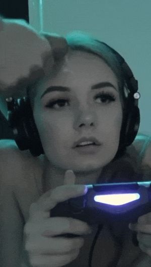 Cum on face playing game