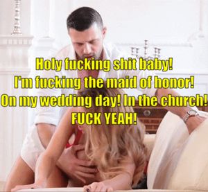 Fiancé Has Some Adulterous Fun With The Maid Of Honor On His Wedding Day - Part 1