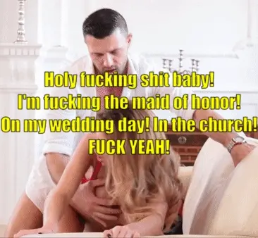 Fiancé Has Some Adulterous Fun With The Maid Of Honor On His Wedding Day - Part 1