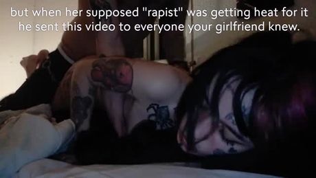 Your girlfriend claims she was "blackout drunk" when she cheated on you - captions.