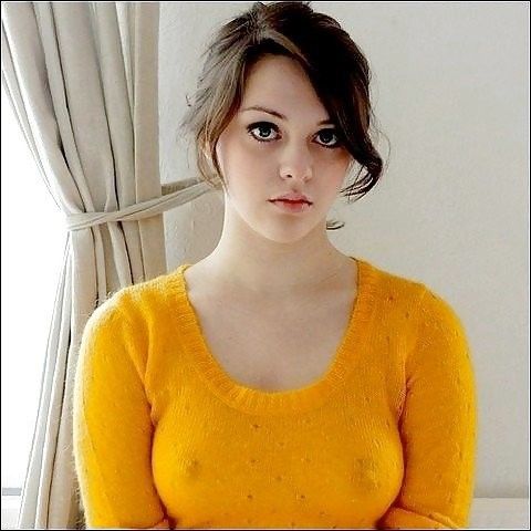 Orange Sweater Pokies