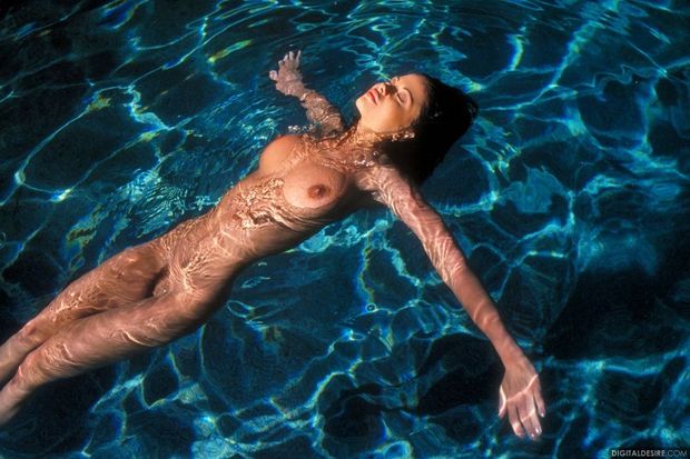 Veronica Zemanova Enjoying Herself