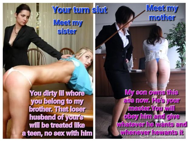 Neighbor Part XVI Teen has his mother and sister discipline my wife, they train her to obey and serve my teen bully.