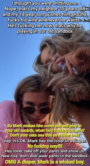 Neighbor's mom exposes my cuckold status to sister, humiliates me