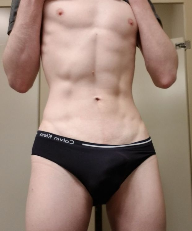 Sissy exposing panties in public washroom