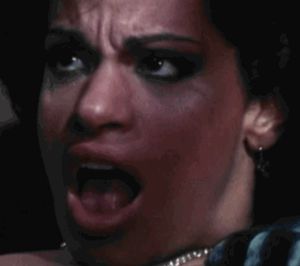 Vanessa enjoying the intense pleasure as she is serviced by 7 pornstuds