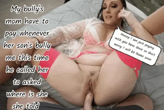 Friends mom paying for her son's mistakes