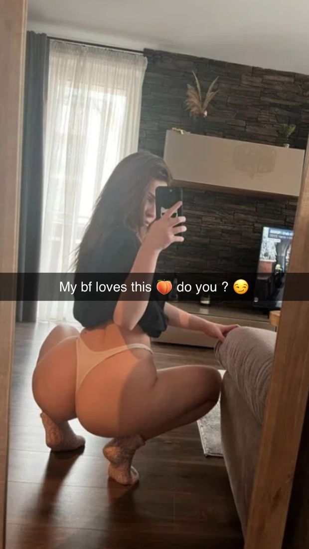Girlfriend selfie