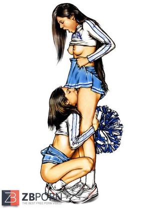 She makes her cum. And drinks it.