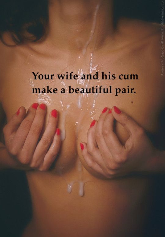 Your wife and his cum make a beautiful pair