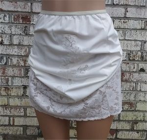 My Beautiful Silky Soft & Lacy Vanity Fair Half Slip.