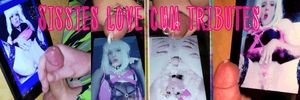 Sissies love cum tributes