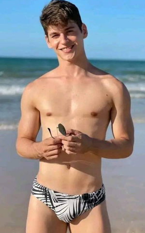 Bulging on the beach